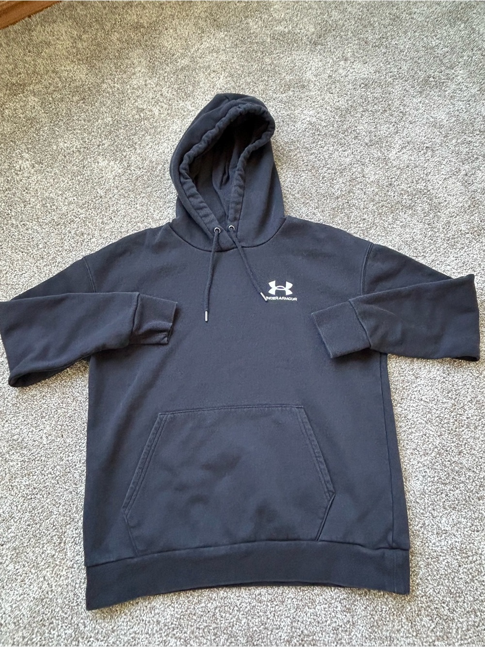 Under Armour Black Logo Hoodie Sweater